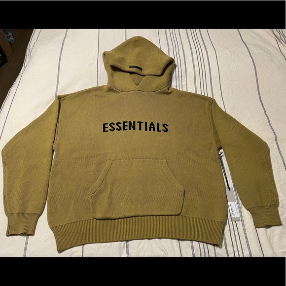 Fear of God Essentials Knit Hoodie - Picture 3 of 12